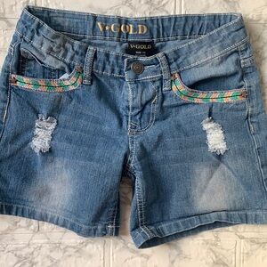 🇺🇸 VGold Denim Girls Shorts